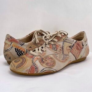 Air Step multicolored stamp print sneakers
